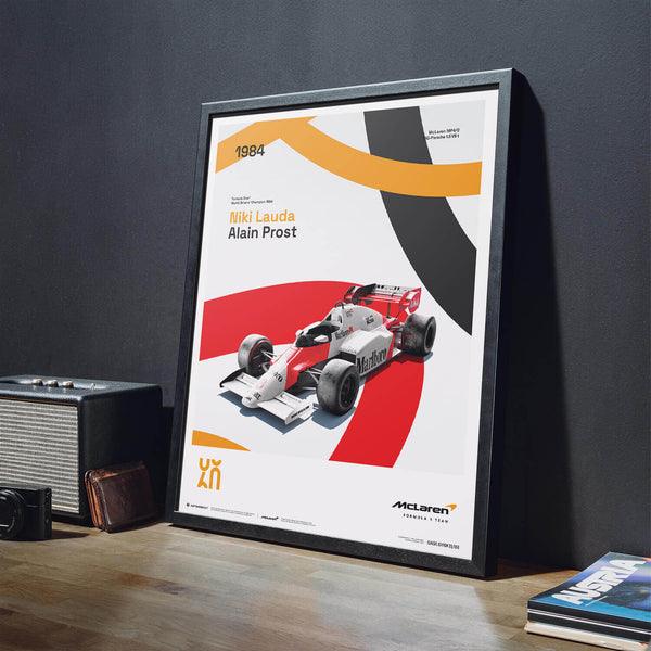 McLaren Racing - MP4/2 - 60th Anniversary - 1984 Automobilist Poster - Image 6