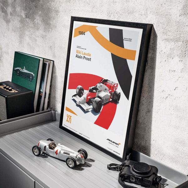 McLaren Racing - MP4/2 - 60th Anniversary - 1984 Automobilist Poster - Image 7