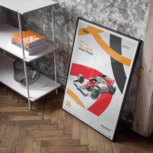 McLaren Racing - MP4/2 - 60th Anniversary - 1984 Automobilist Poster - Image 8