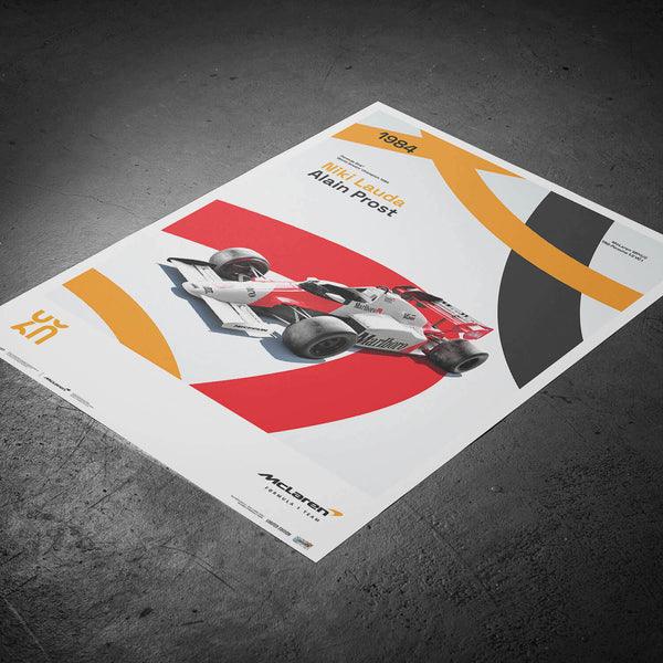 McLaren Racing - MP4/2 - 60th Anniversary - 1984 Automobilist Poster - Image 9