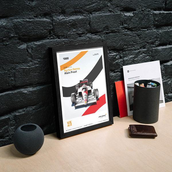 McLaren Racing - MP4/4 - 60th Anniversary - 1988 Automobilist Poster - Image 6