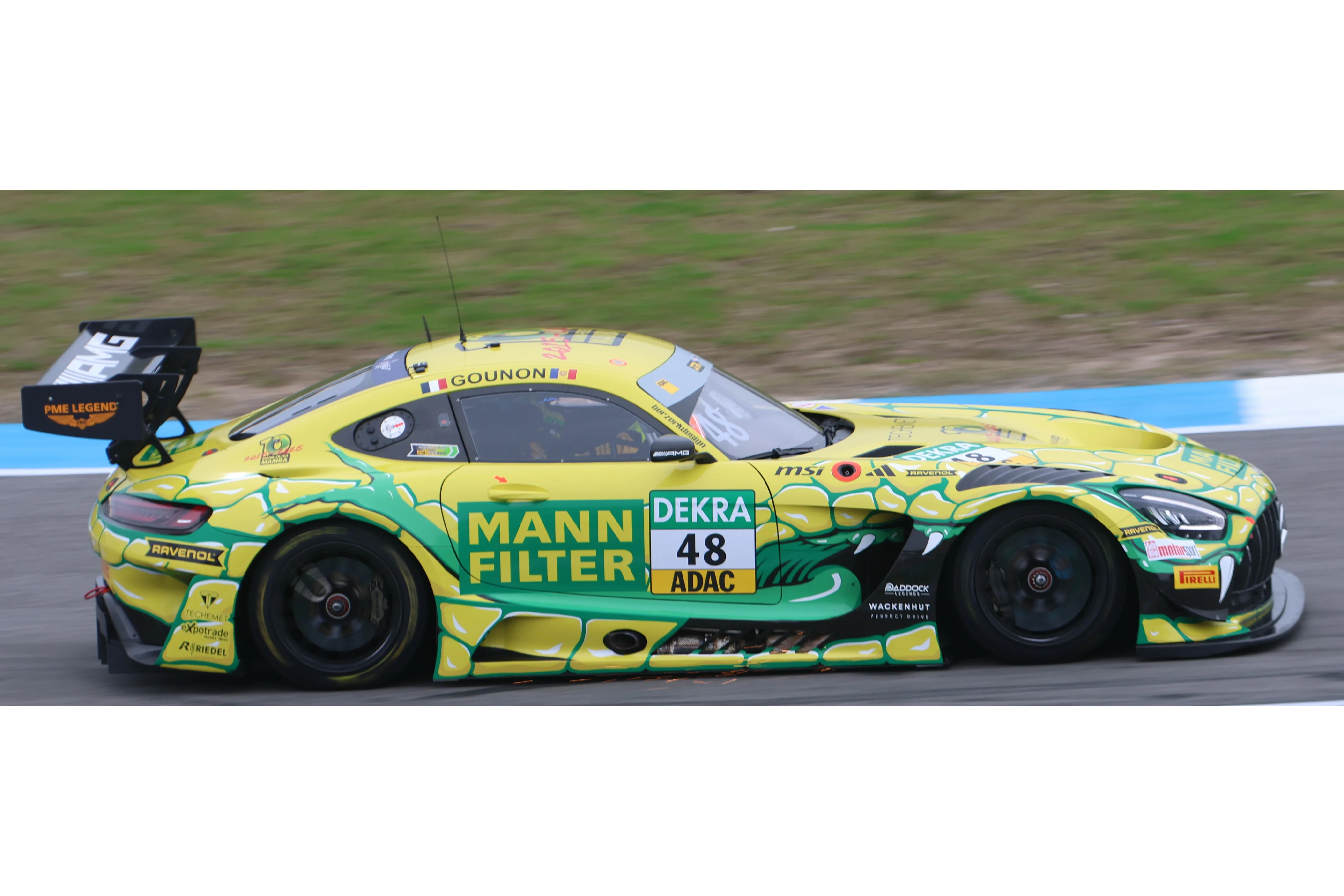 Mercedes-AMG GT3 No.48 Mercedes-AMG Team Mann-Filter - DTM 2025 Spark Model Car