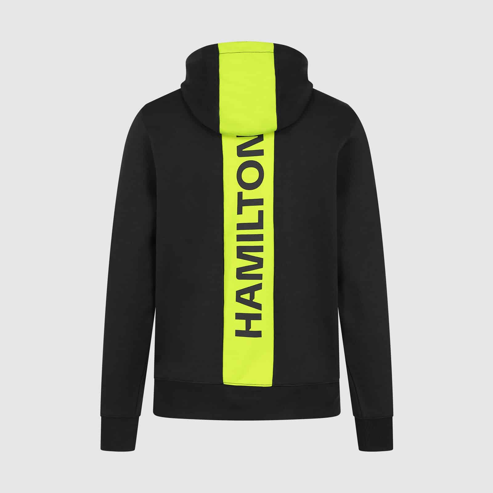 Mercedes-AMG Petronas – 2024 Lewis Hamilton Hoodie-Black - Image 2