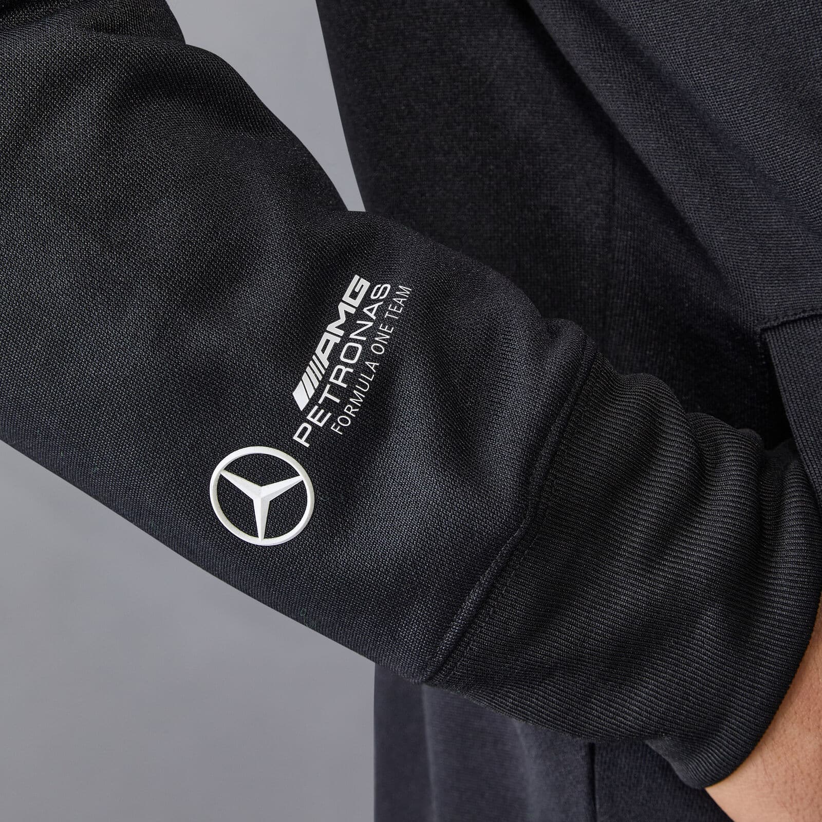 Mercedes-AMG Petronas – 2024 Lewis Hamilton Hoodie-Black - Image 5