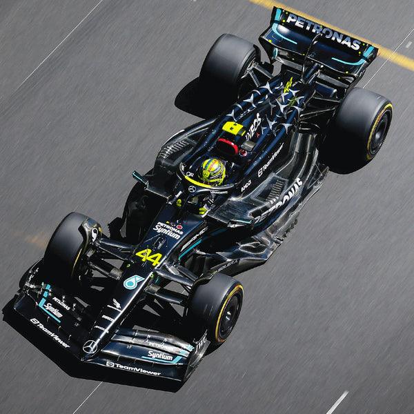 Mercedes-AMG Petronas F1 Team - Lewis Hamilton - 2023 Automobilist Poster - Image 5