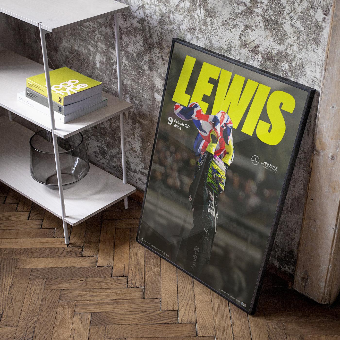 Mercedes-AMG Petronas Formula 1 Team - Lewis Hamilton - 2024 Poster - Image 3