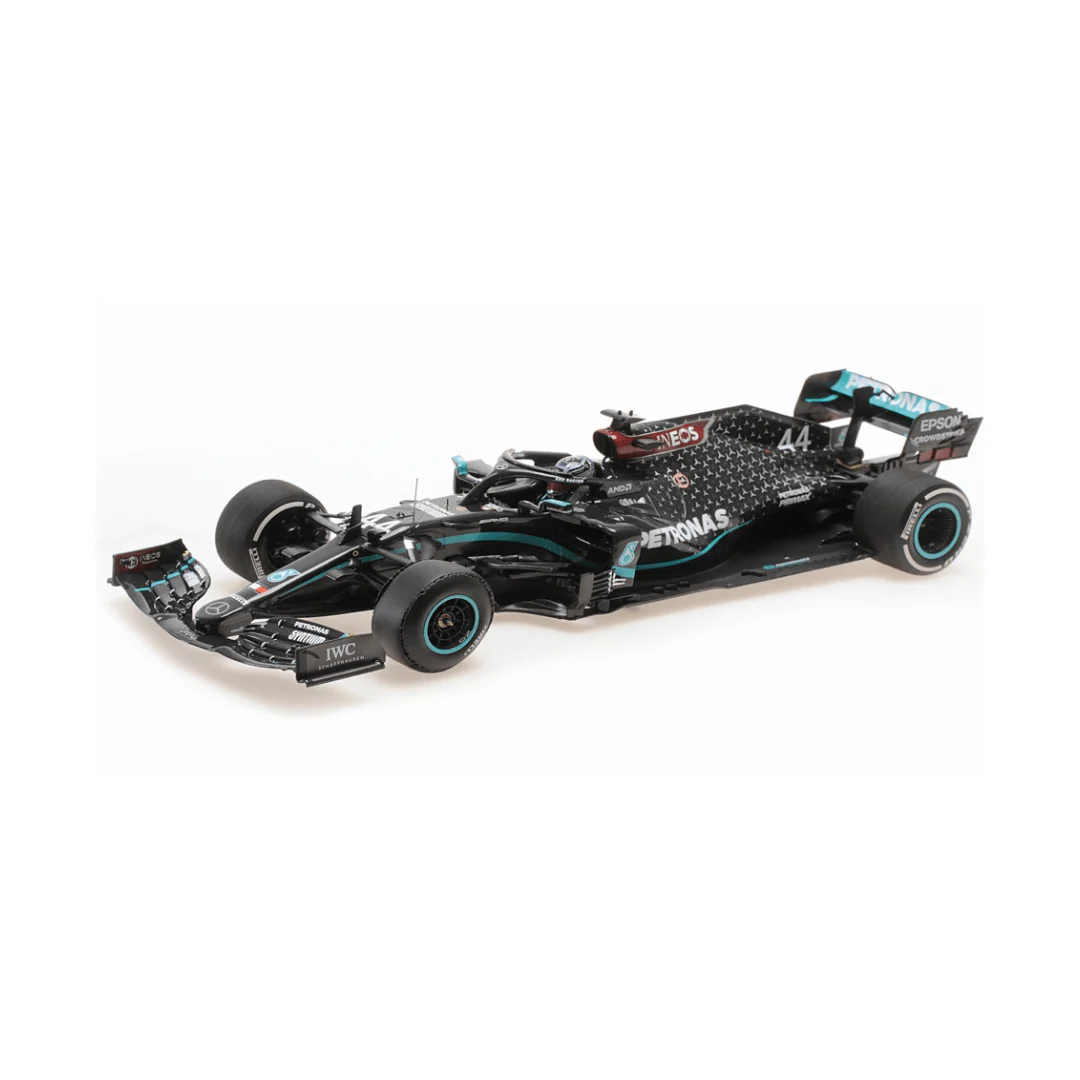 Mercedes AMG W11 - Lewis Hamilton British GP 2020 Winner - Minichamps 1:18 Model Car - Image 2