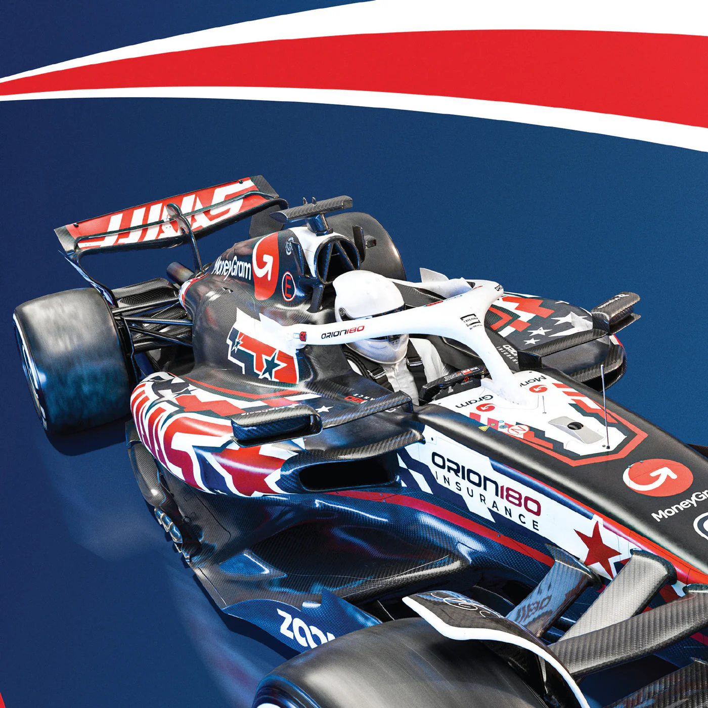 MoneyGram Haas F1® Team | Austin 2025 | Automobilist Official Poster - Image 8