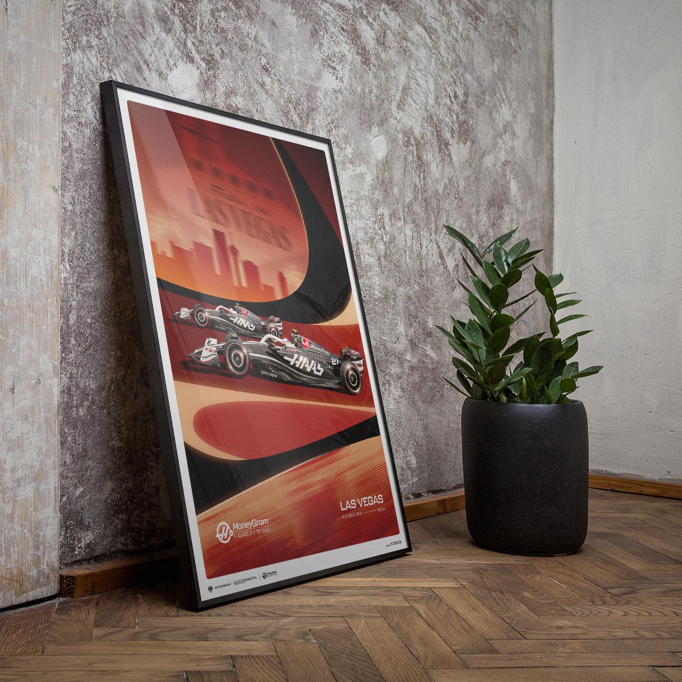 MoneyGram Haas F1 Team Las Vegas 2024 | Poster - Image 4
