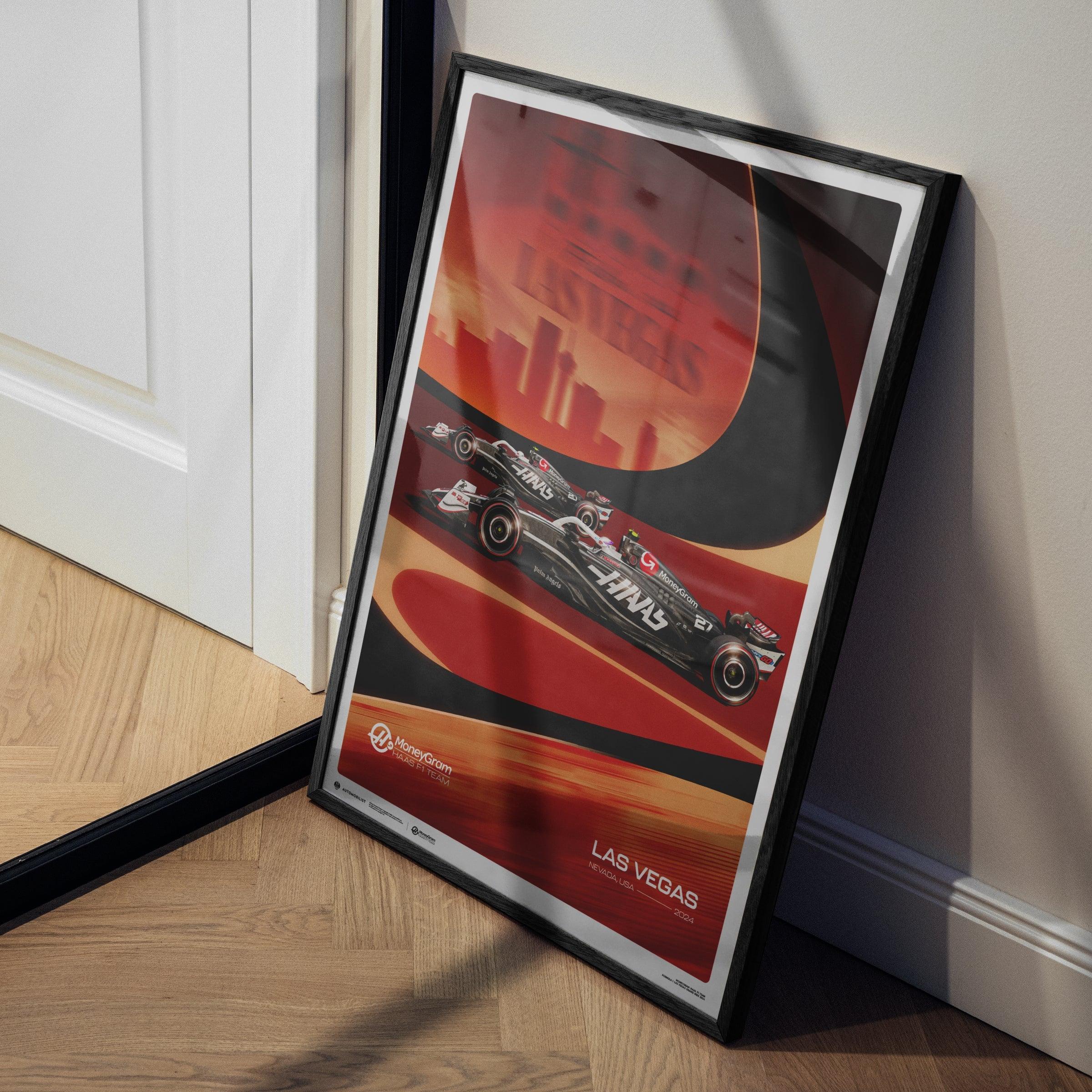 MoneyGram Haas F1 Team Las Vegas 2024 | Poster - Image 5