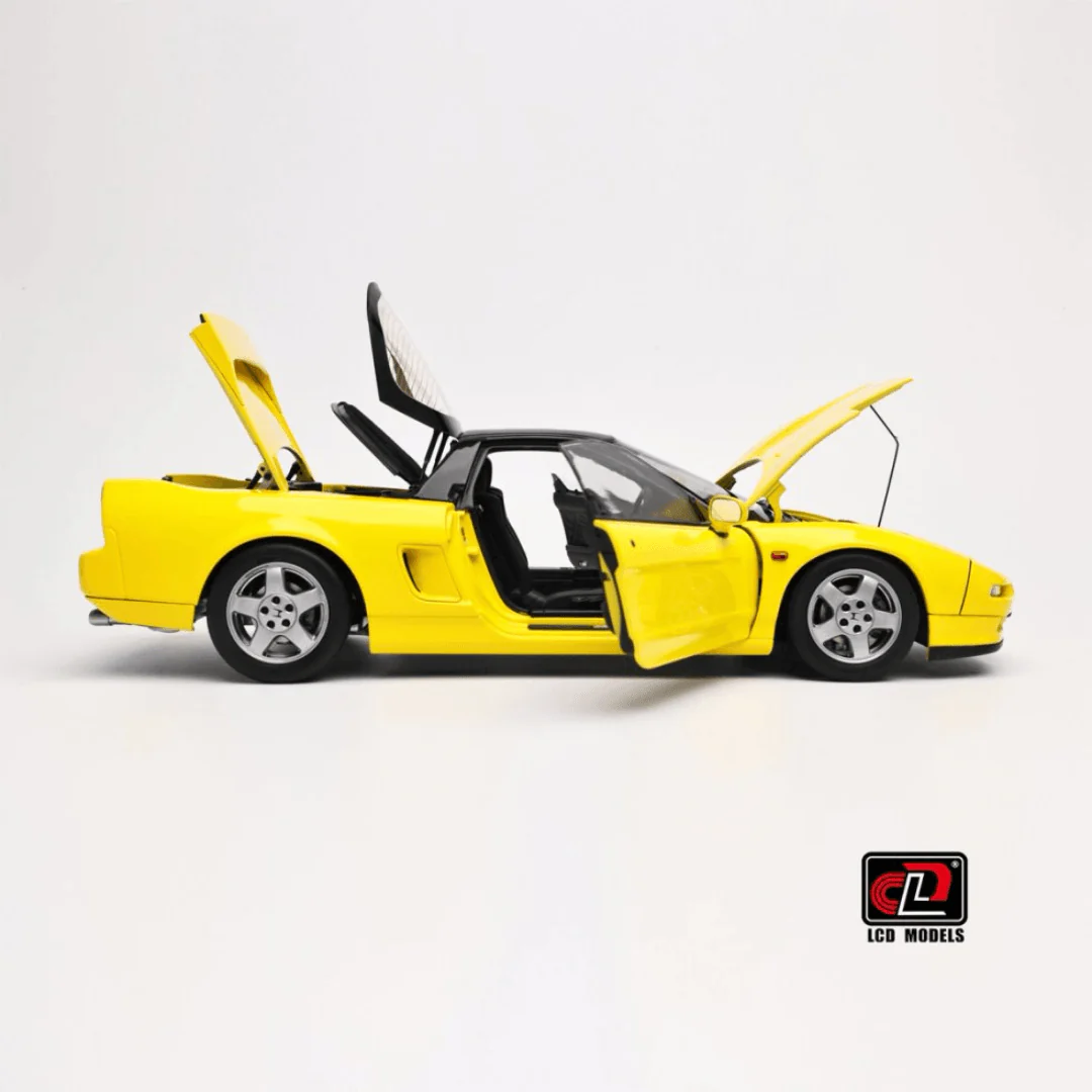 Honda NSX MK1 NA1 Yellow - 1/18 LCD Model Model Car - Image 3