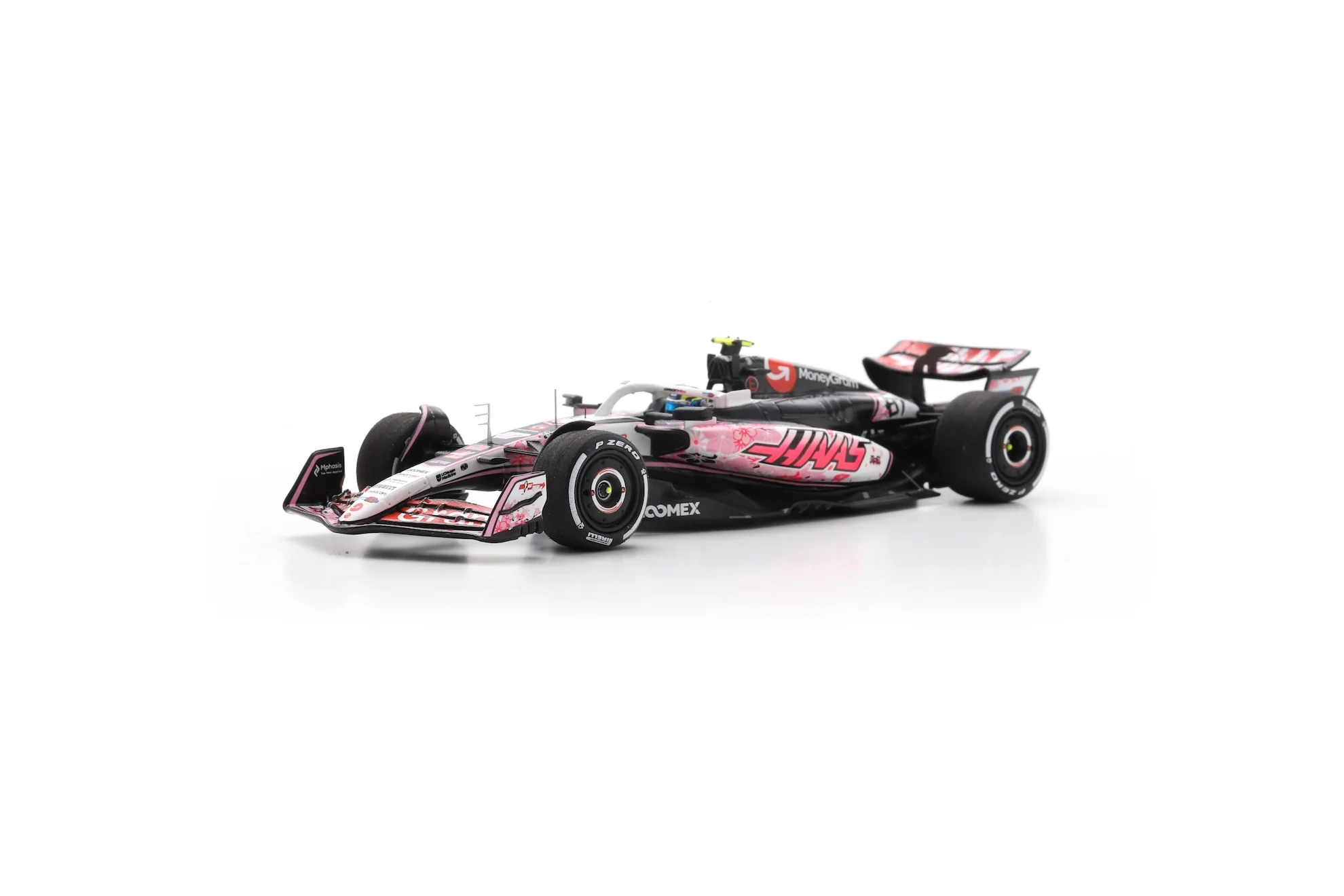 Oliver Bearman – Japanese GP 2025 Sakura Special Livery Haas F1 Team VF-25 Model Car - Spark Model - Image 4