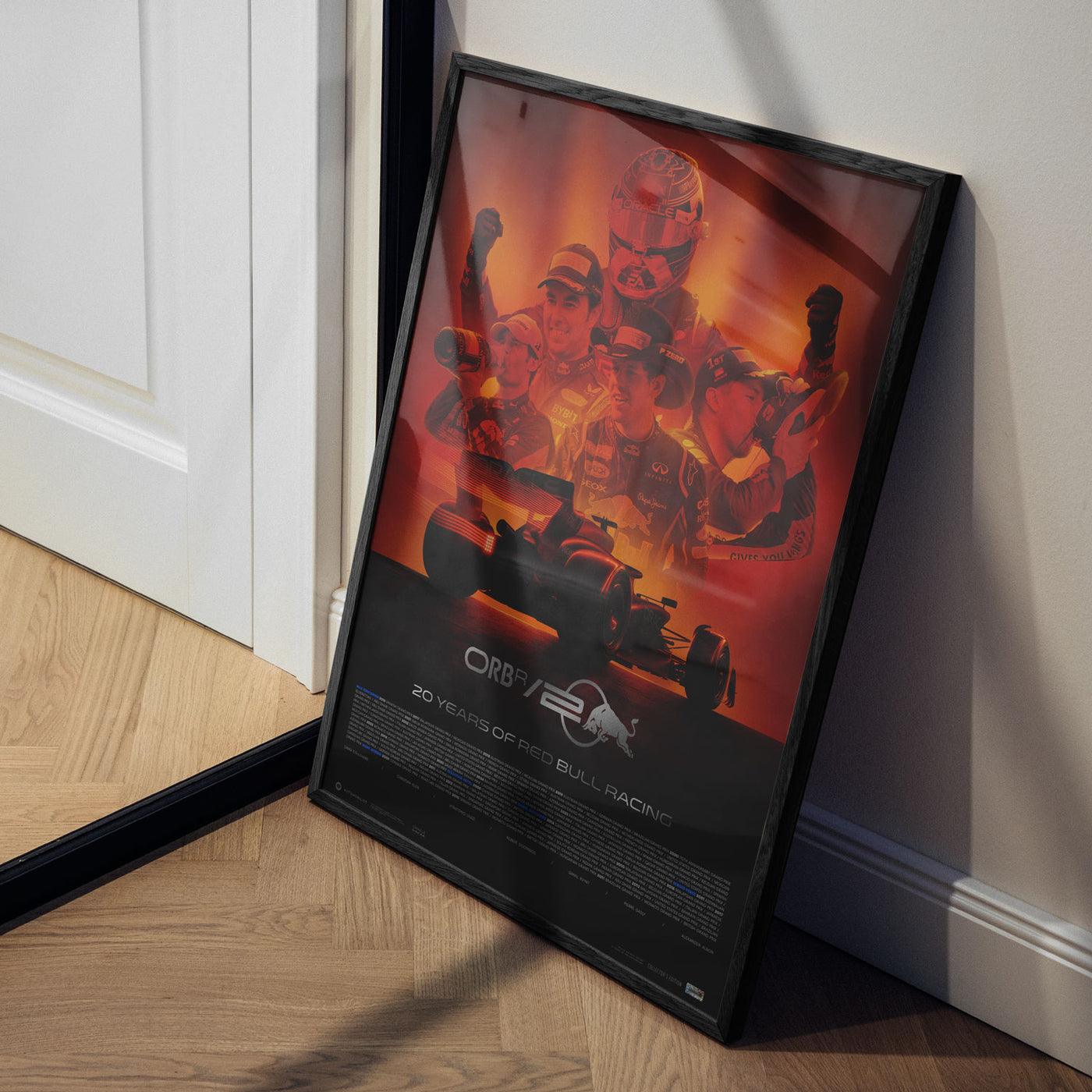 Oracle Red Bull Racing 20th Anniversary | 2024 | Collector's Edition Poster - Image 5