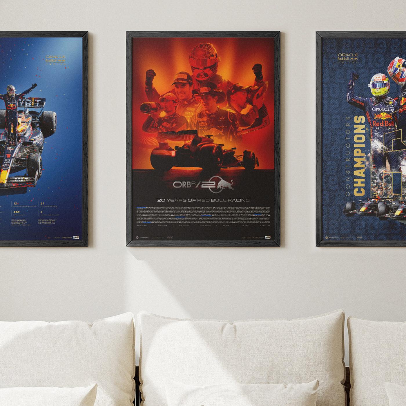 Oracle Red Bull Racing 20th Anniversary | 2024 | Collector's Edition Poster - Image 8