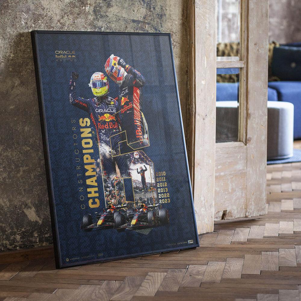 Oracle Red Bull Racing - F1 World Constructors' Champions - 2023 Collector’s Edition Automobilist Poster - Image 3