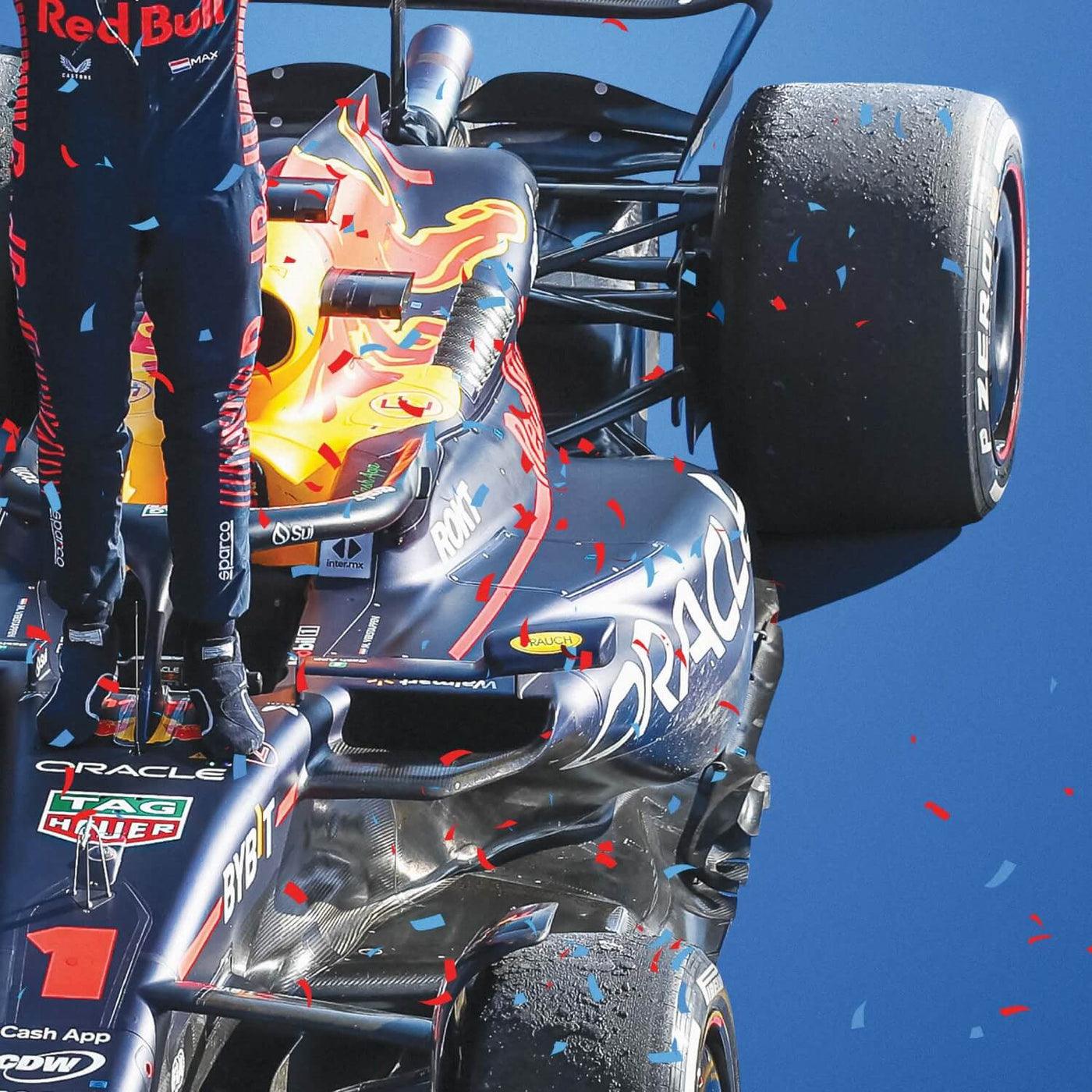 Oracle Red Bull Racing - Max Verstappen - Record-breaking Season - 2023 Collector’s Edition Automobilist Poster - Image 2