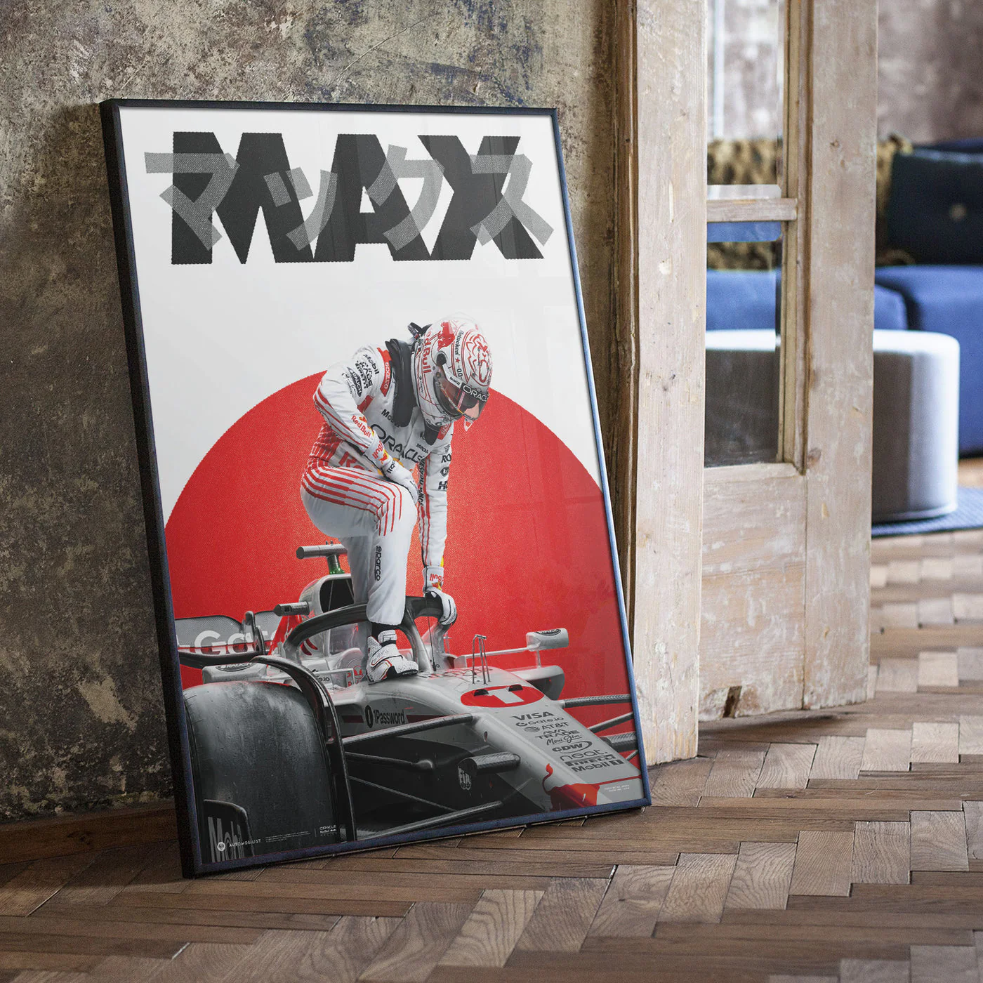 Oracle Red Bull Racing | Max Verstappen Suzuka 2025 | Official Automobilist Poster - Image 6