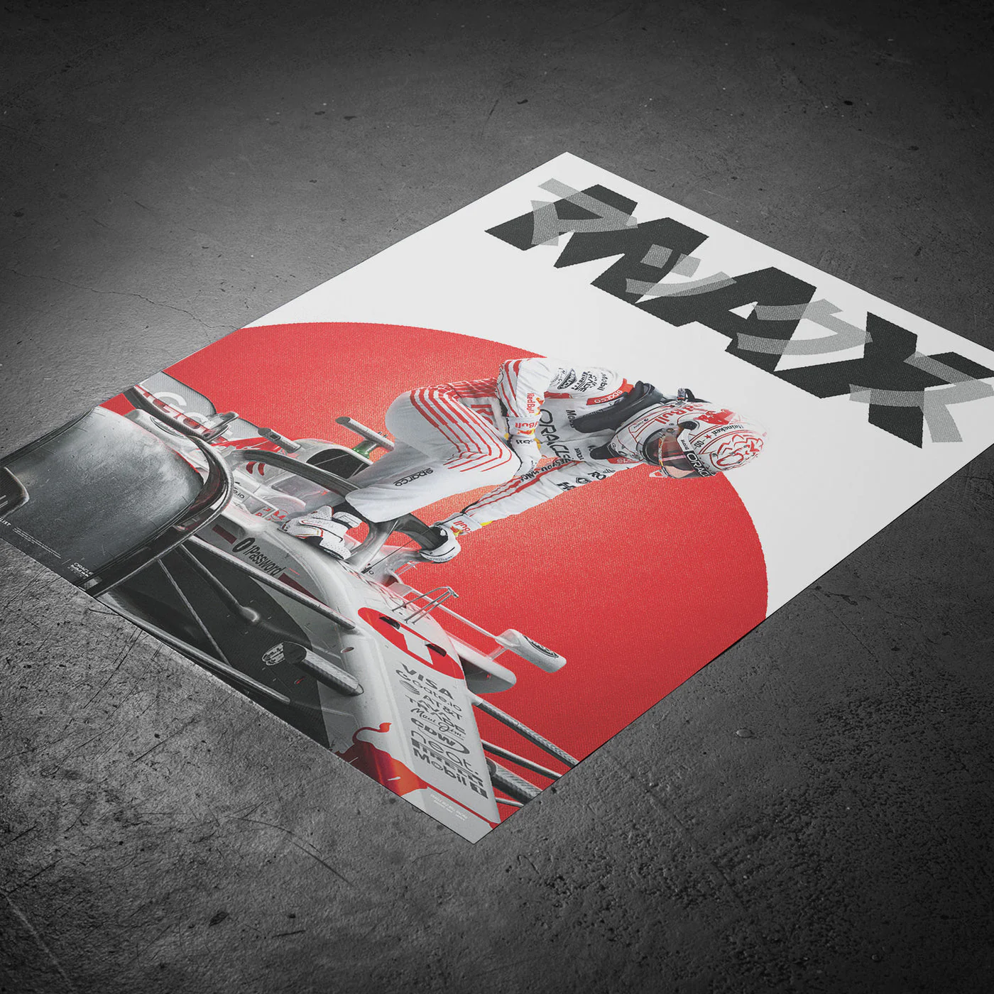 Oracle Red Bull Racing | Max Verstappen Suzuka 2025 | Official Automobilist Poster - Image 8