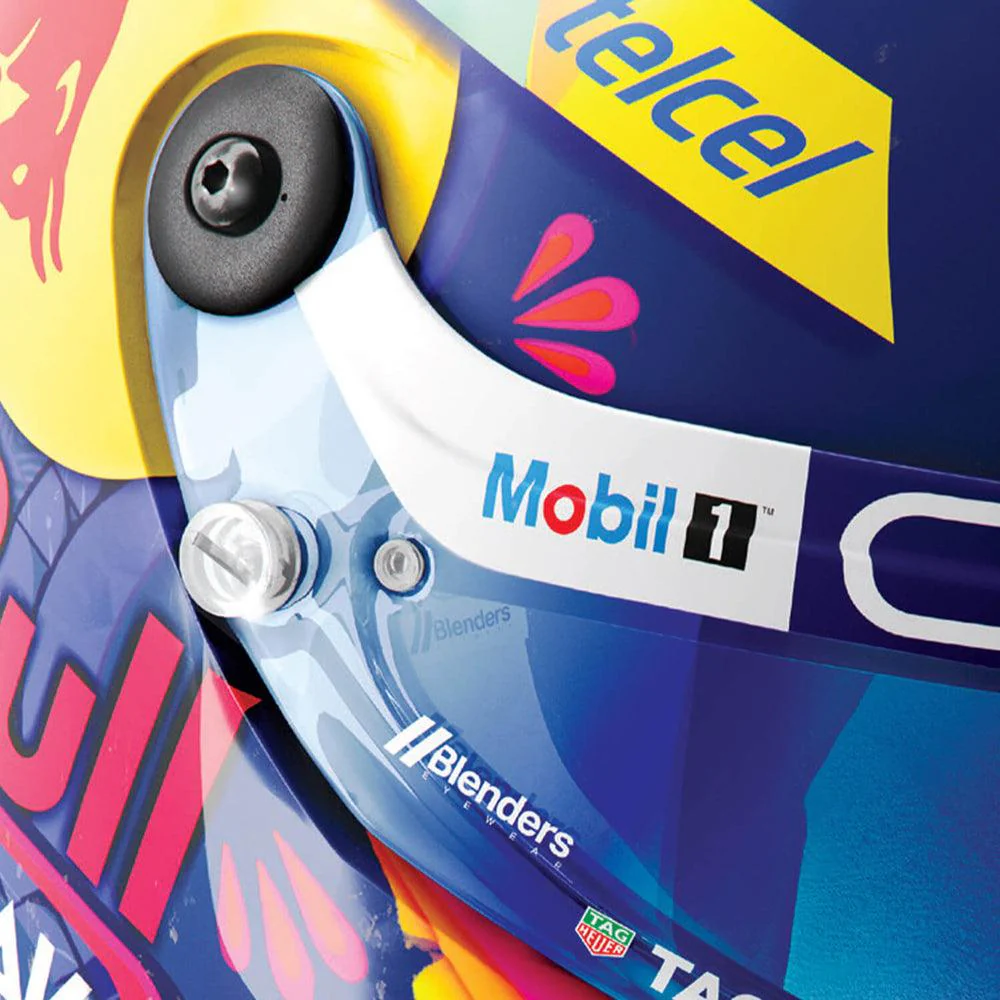 Oracle Red Bull Racing - Sergio Pérez - Helmet - Mexican Grand Prix - 2023 Automobilist Poster - Image 3