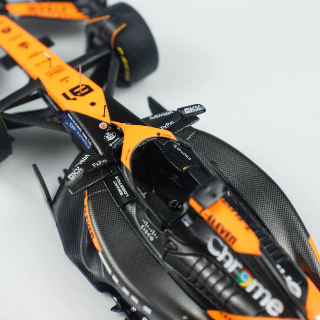 Oscar Piastri First Win Model Car -  McLaren F1 MCL38 Hungary GP 2024 Winner Limited Edition | 1:43 Minichamps Model Car - Image 14
