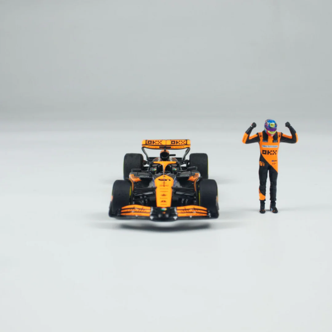 Oscar Piastri First Win Model Car -  McLaren F1 MCL38 Hungary GP 2024 Winner Limited Edition | 1:43 Minichamps Model Car - Image 2