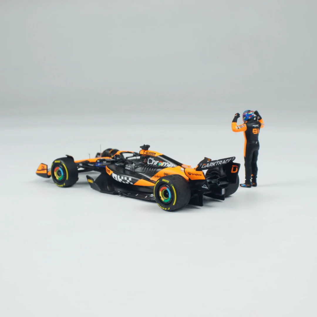 Oscar Piastri First Win Model Car -  McLaren F1 MCL38 Hungary GP 2024 Winner Limited Edition | 1:43 Minichamps Model Car - Image 5