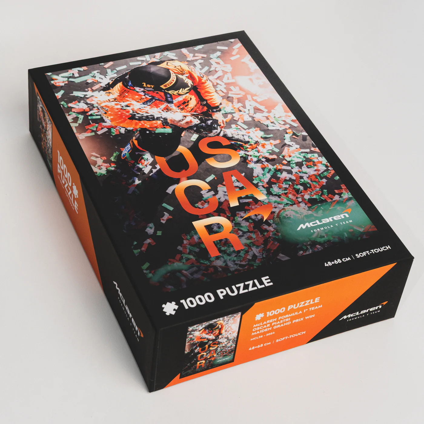 Oscar Piastri Puzzle 2024 Maiden Grand Prix Win Hungary 1000 pcs McLaren Formula 1 Team - Automobilist - Image 3