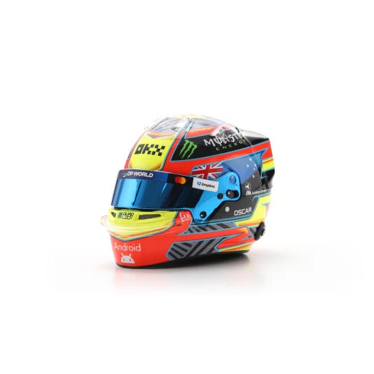 Oscar Piastri Helmet Season 2025 - McLaren Formula 1 Team 2025 - Spark 1:5 Helmet - Image 2