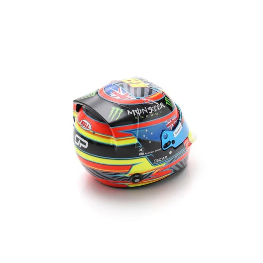 Oscar Piastri Helmet Season 2025 - McLaren Formula 1 Team 2025 - Spark 1:5 Helmet - Image 3