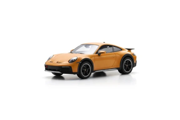 Porsche 911 Dakar (992) - Bahama yellow - 2023 - Spark Model Car - Image 3