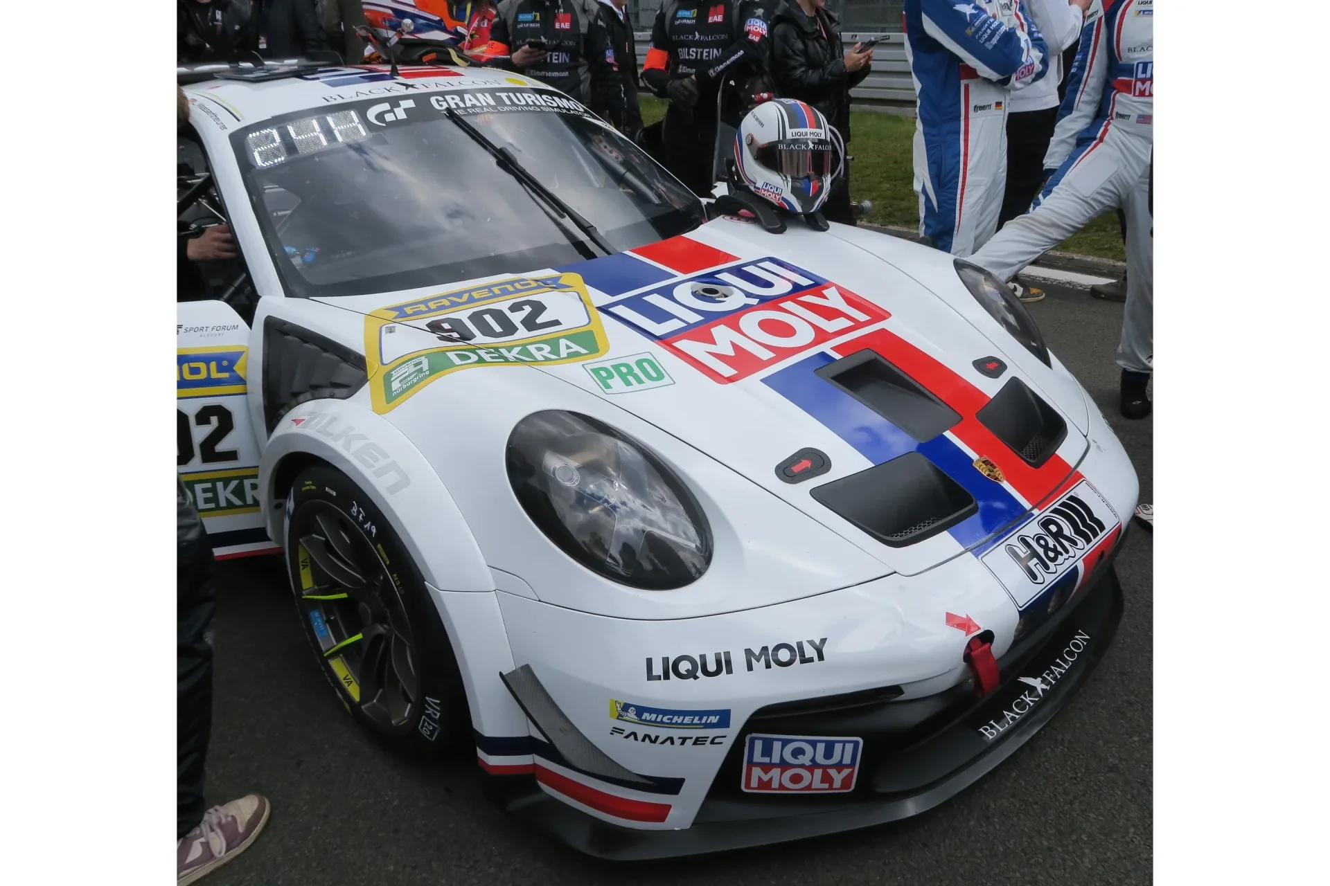 Porsche 911 GT3 Cup (992) No.902 Team LIQUI MOLY by BLACK FALCON 24H Nürburgring 2026 1:43 - Spark Model Car