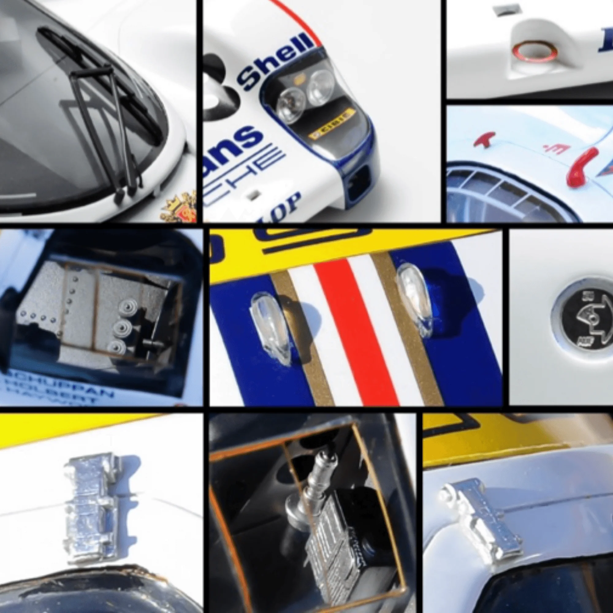 Porsche 956 No.3 Winner Le Mans 24H 1983 - 1:12 Spark Model Car - Image 2