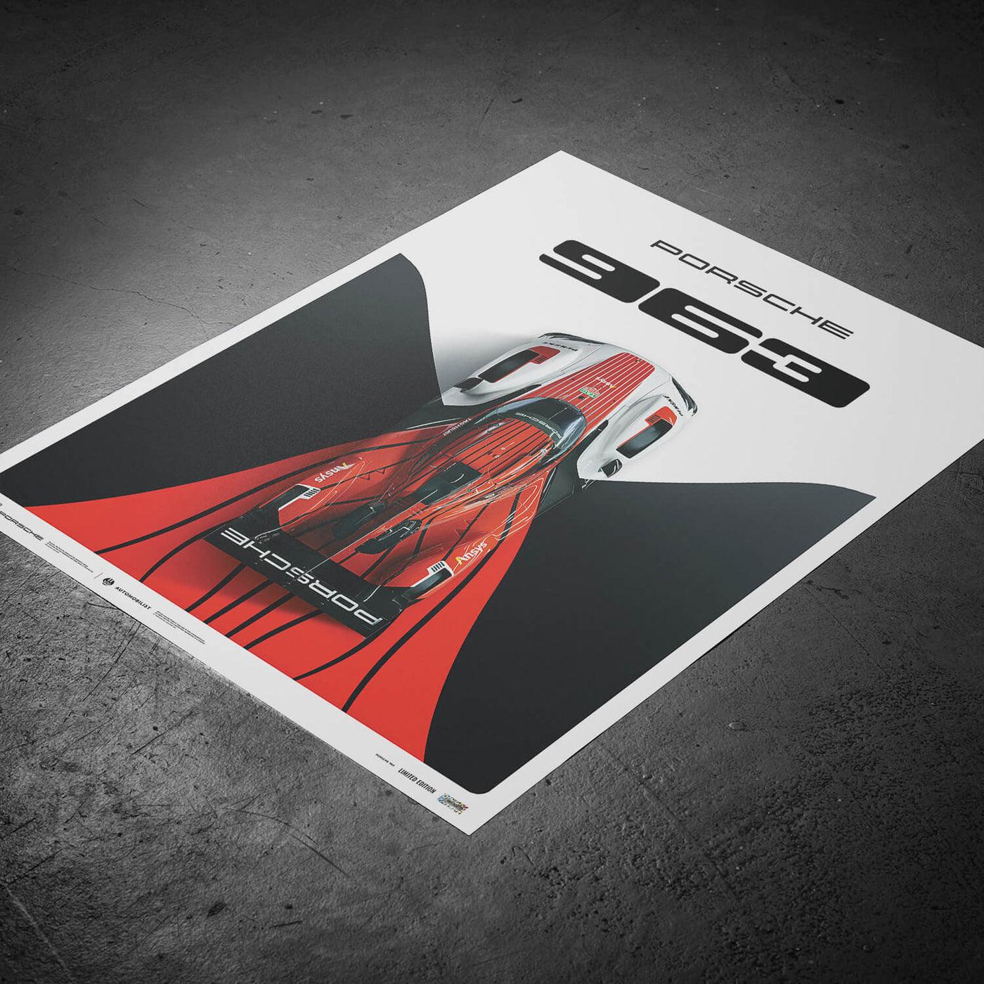 Porsche - 963 - 24h Le Mans - 2024 Poster - Image 5