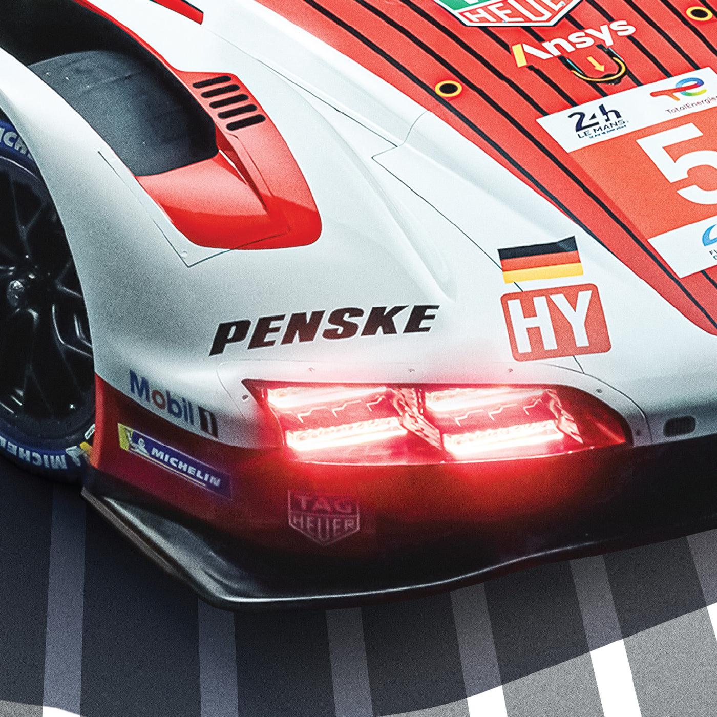 Porsche 963 | 24h of Le Mans 2025 | Official Automobilist Poster - Image 5