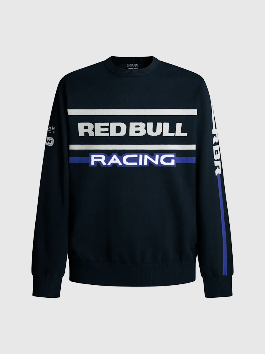 Red Bull Racing by Pepe Jeans - Pepe Jeans Knitted Moto Crew (Dulwich) - Image 2