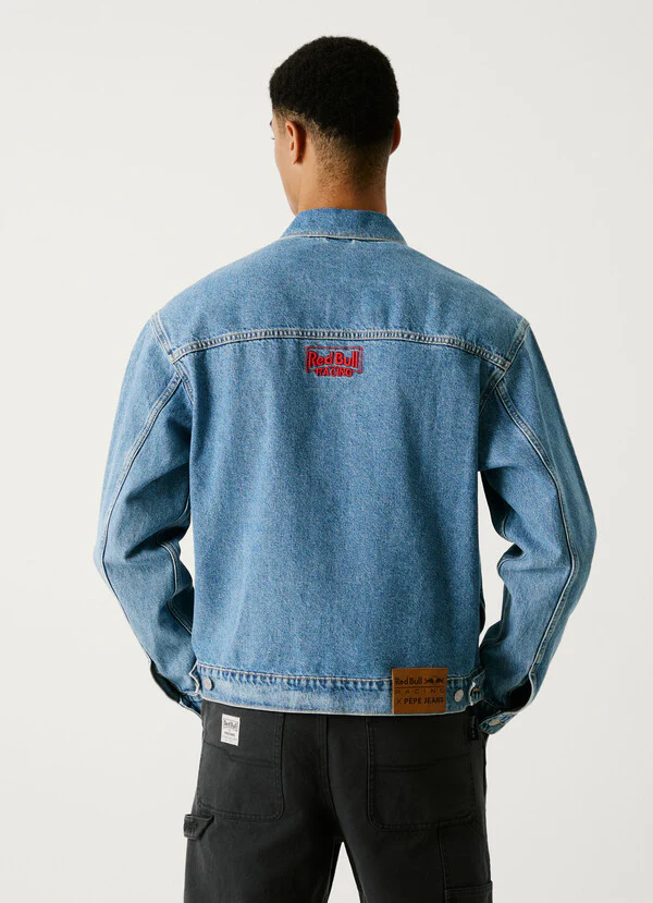 Red Bull Racing by Pepe Jeans - Relaxed Fit Denim Jacket - Image 2