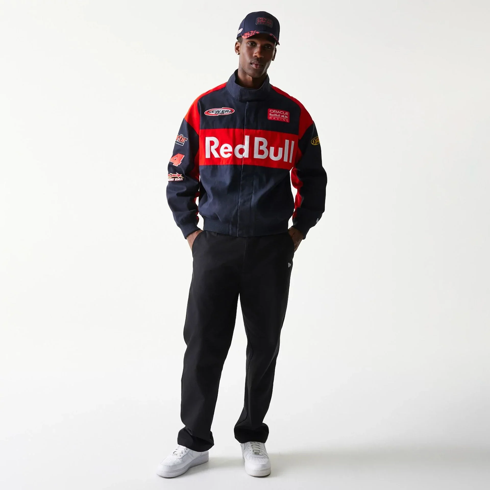 Red Bull Racing Dark Blue Jacket - Image 3