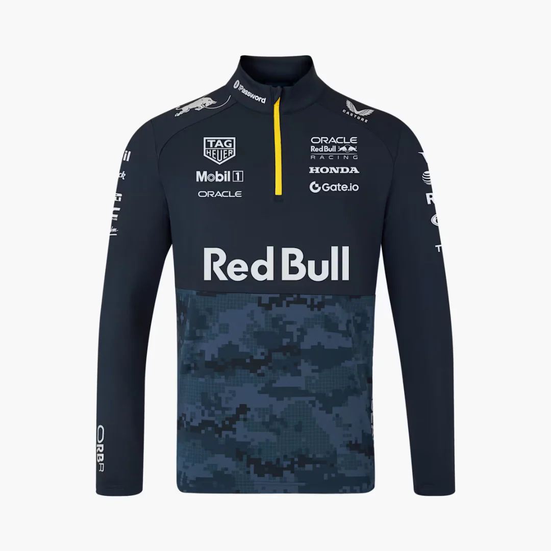 Red Bull Racing F1 x HypeBeast 2025 Half Zip Sweatshirt - Image 7