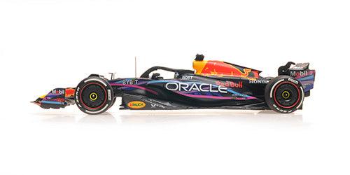 Red Bull Racing RB19 Special Livery | Miami GP 2023 Winner Max Versatppen Model Car - Minichamps - Image 4