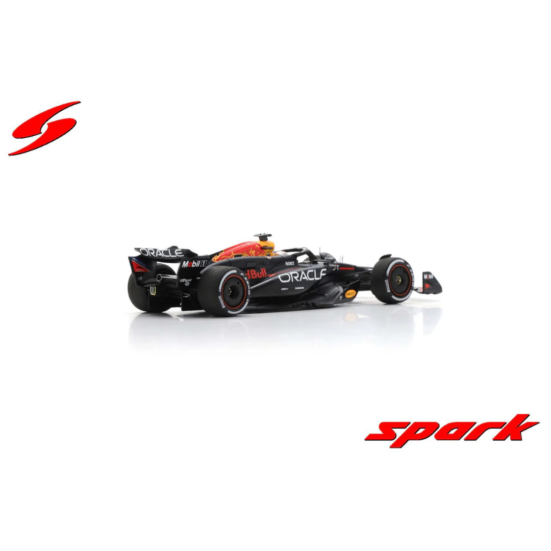 Red Bull Racing RB20 - Bahrain GP 2024 Max Verstappen Winner Model Car - Spark Model - Image 5