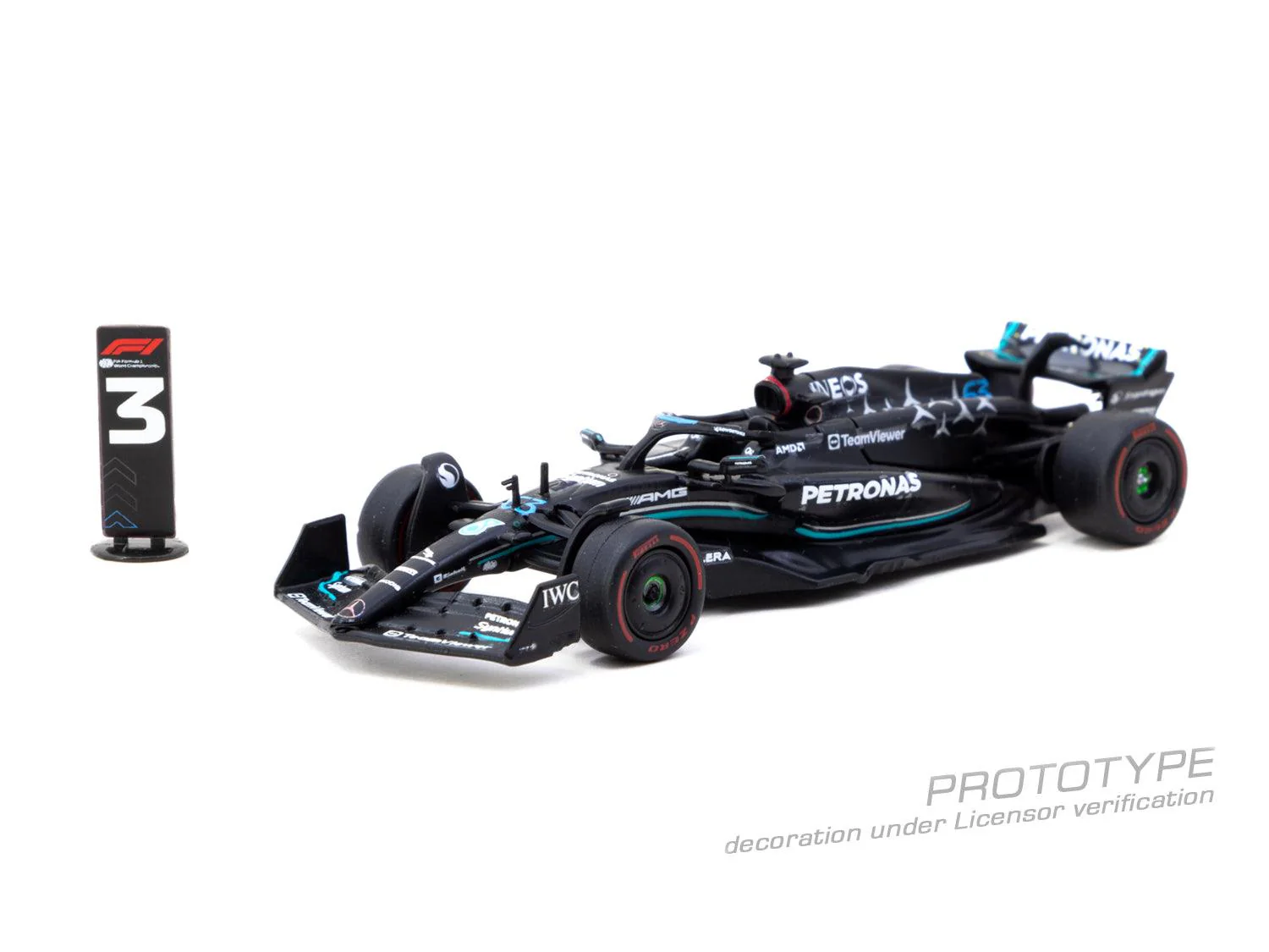 Scale 1:64 - George Russell - Mercedes-AMG F1 W14 E Performance Spanish Grand Prix 2023 - Tarmac Works - Image 5