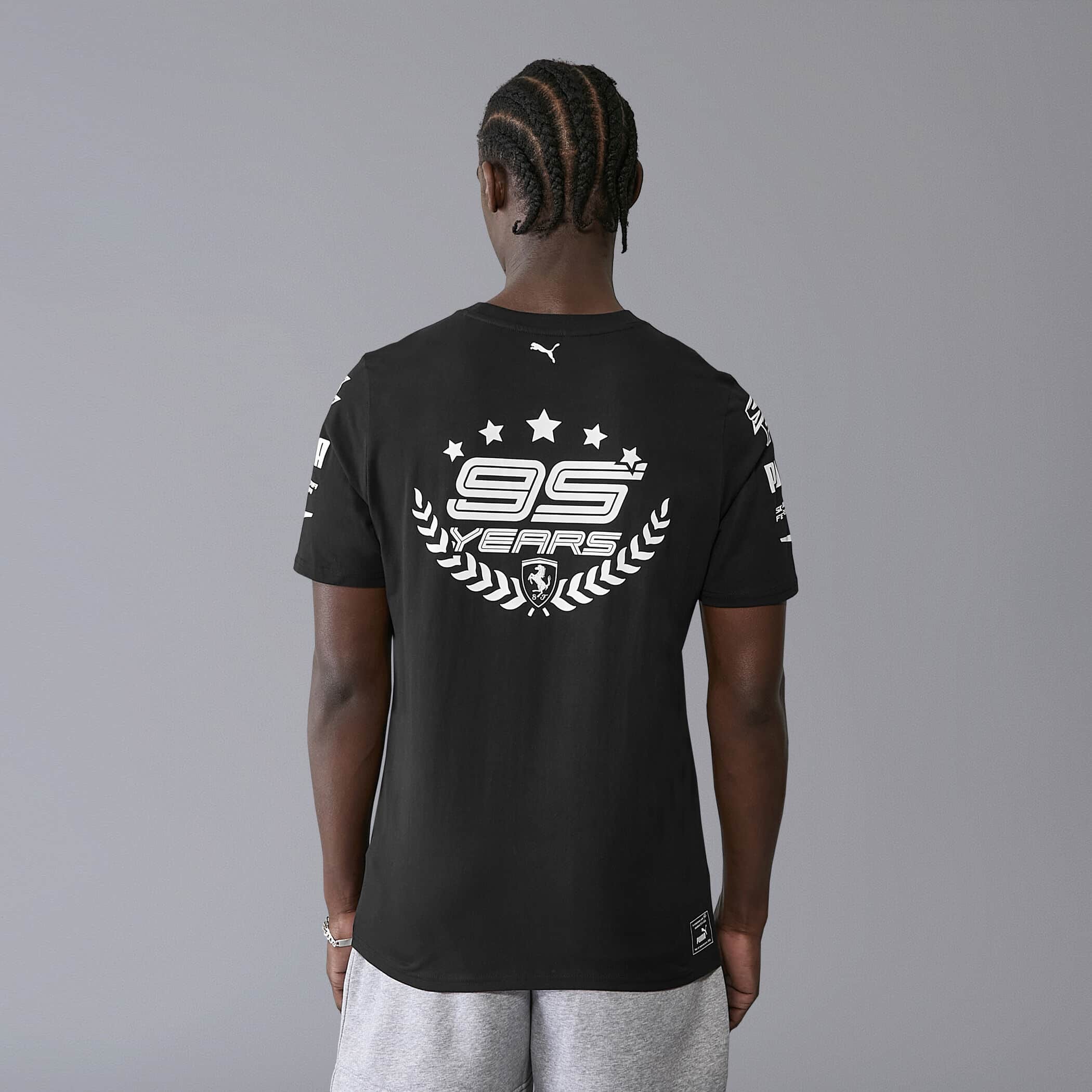 Scuderia Ferrari – 2024 95 Years T-Shirt (Black) - Image 4