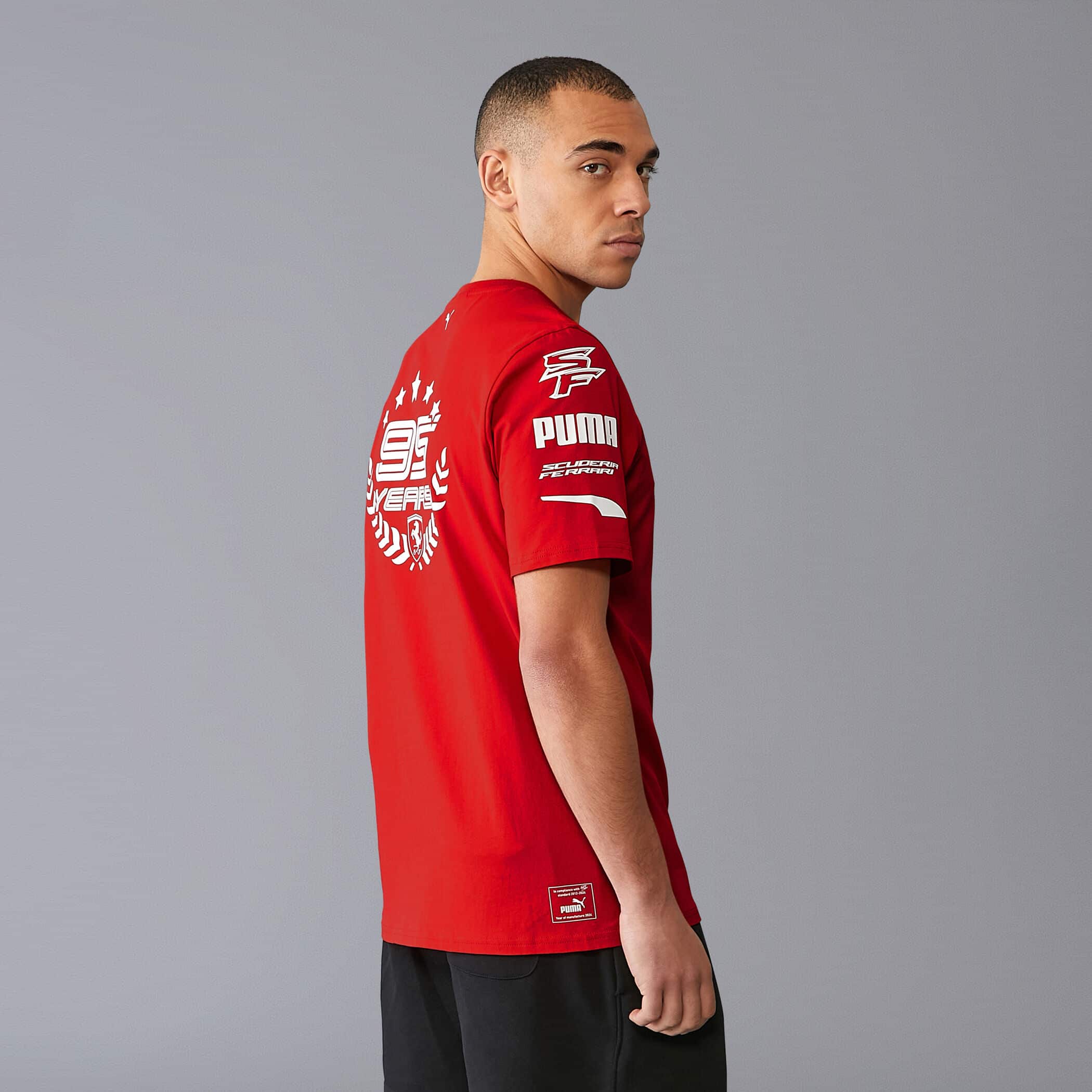 Scuderia Ferrari – 2024 95 Years T-Shirt (Red) - Image 4