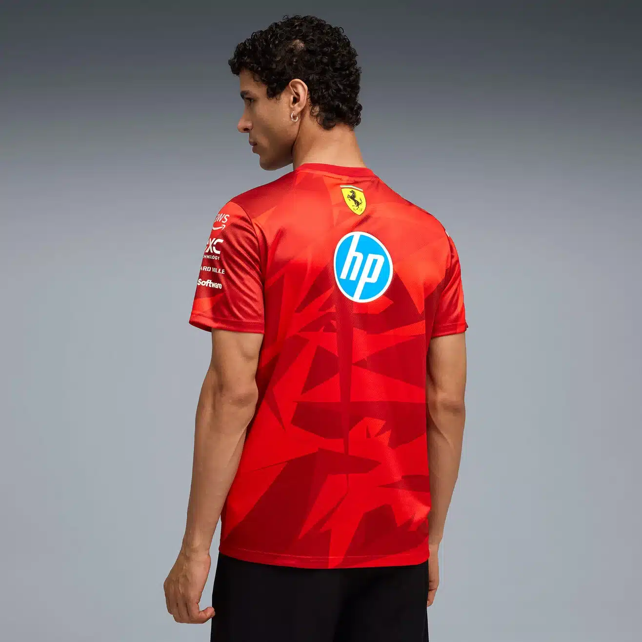 Scuderia Ferrari 2025 Las Vegas GP Team T-Shirt Special Edition - Image 4