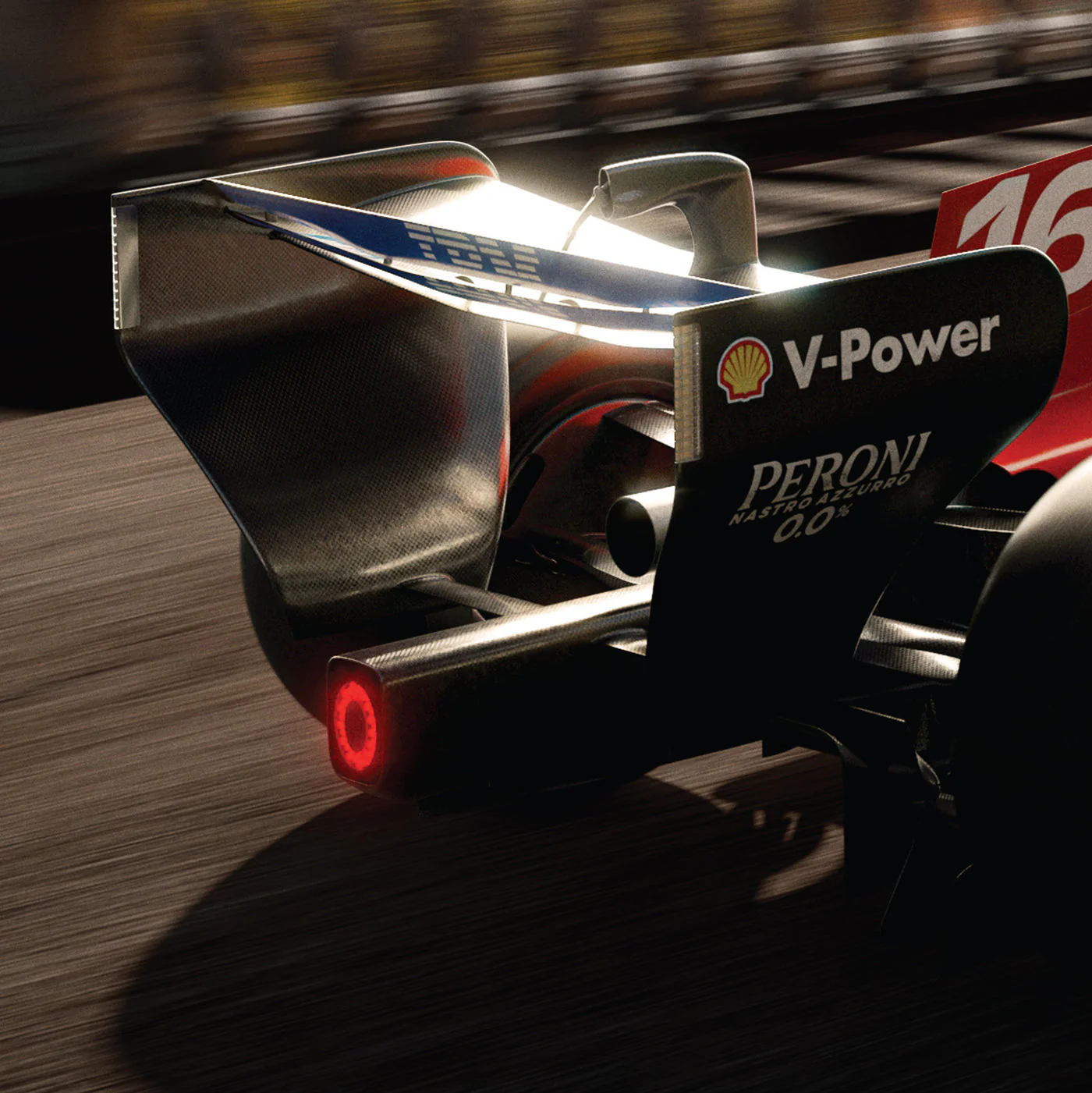 Scuderia Ferrari HP Charles Leclerc Monaco 2026 Automobilist Official Poster - Image 4