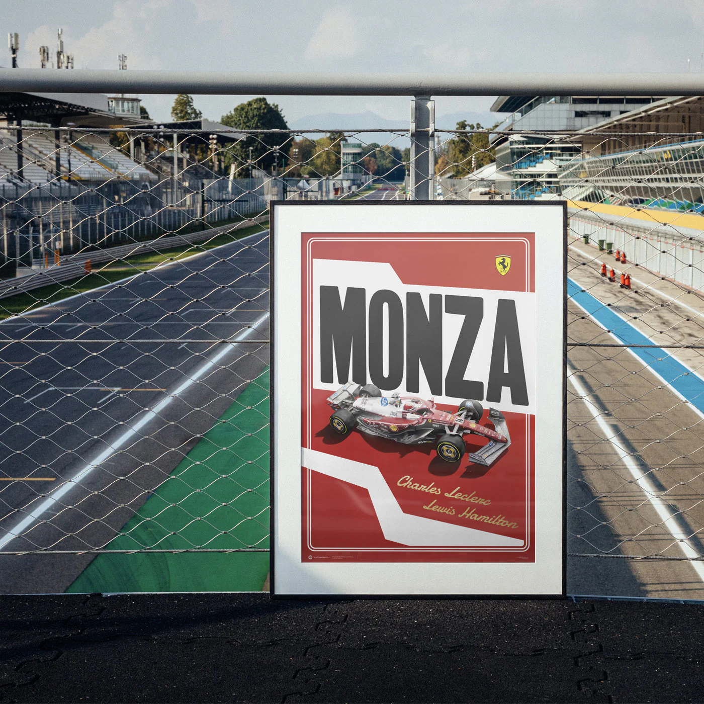 Scuderia Ferrari HP - SF-25 Monza special livery 2025 | Automobilist Official Poster - Image 4
