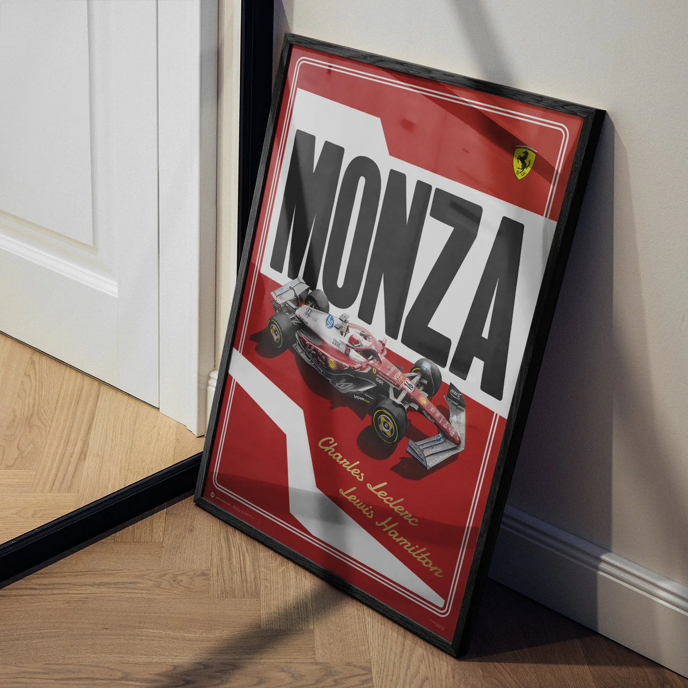 Scuderia Ferrari HP - SF-25 Monza special livery 2025 | Automobilist Official Poster - Image 5