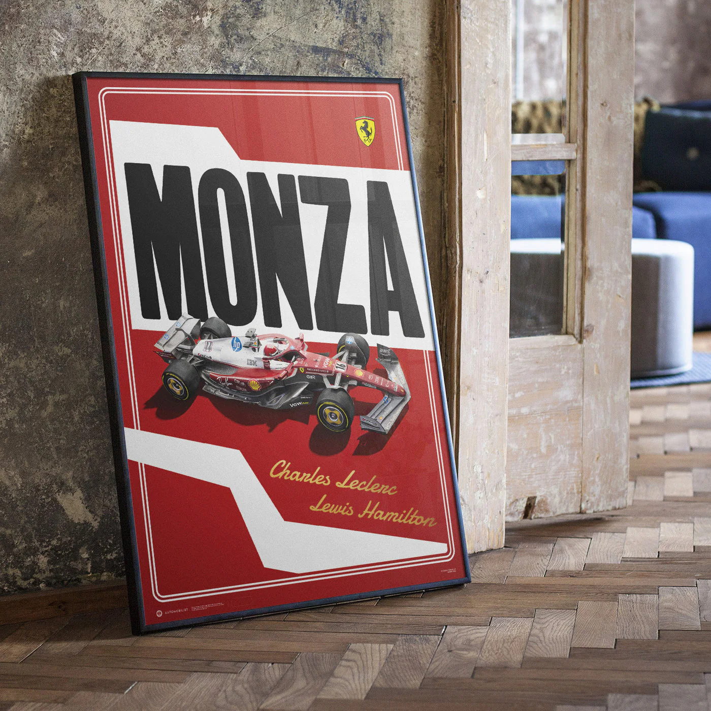 Scuderia Ferrari HP - SF-25 Monza special livery 2025 | Automobilist Official Poster - Image 6