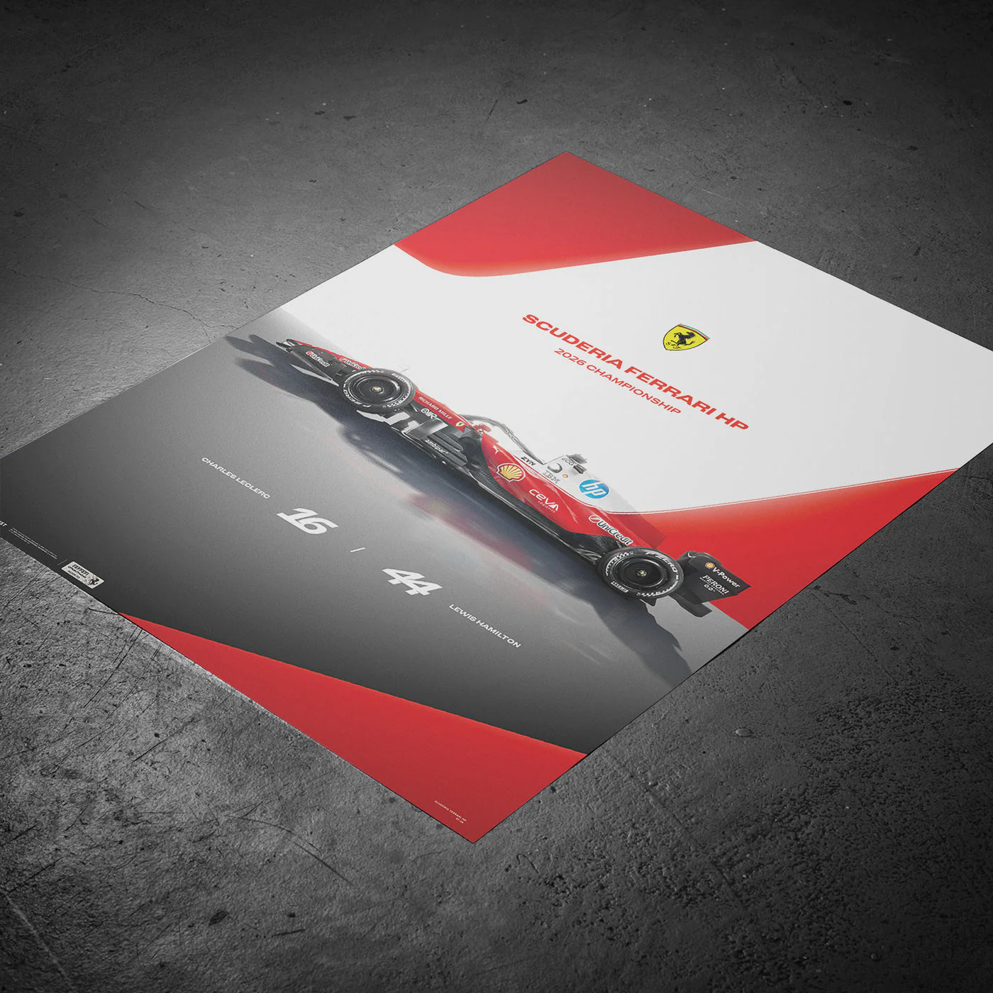 Scuderia Ferrari HP SF-26 Automobilist Official Poster - Image 7