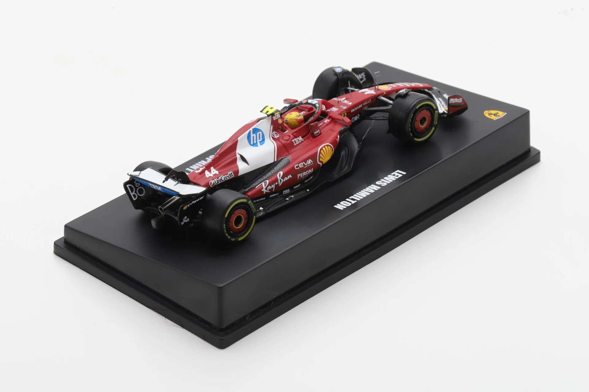 Lewis Hamilton - Scuderia Ferrari SF-25 Chinese GP Sprint Race 2025 Winner - Looksmart Scale 1:64 F1 Model Car - Image 2
